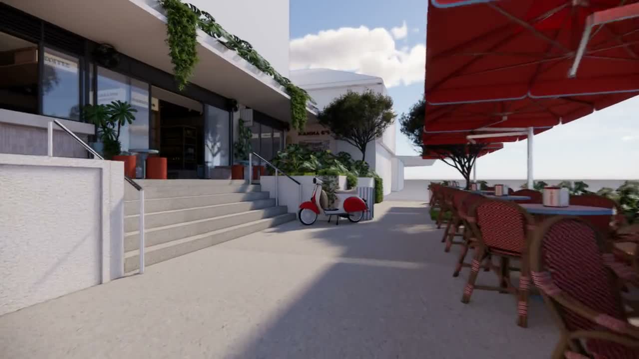 Virtual walkthrough preview